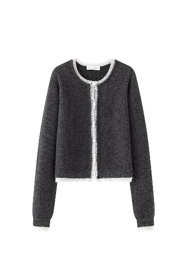  빅토리아 찬 가디건 AW25048GR - VIKTORIA CHAN
