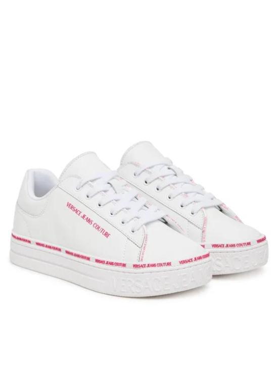  베르사체 스니커즈 79VA3SK5 ZPB25 003 WHITE DOM - VERSACE
