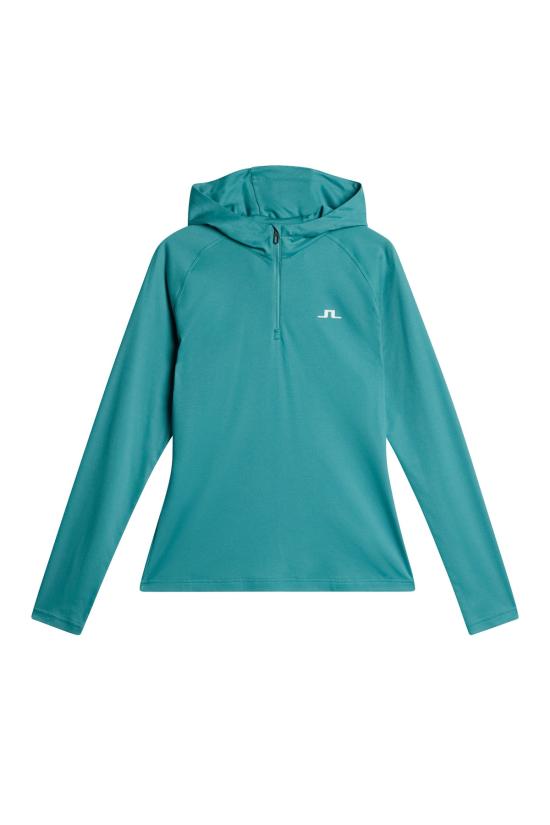  제이린드버그 긴팔 티셔츠 GWJS12689 O257 TEAL DOM