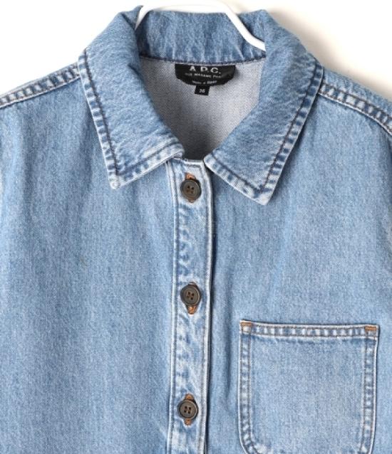  아페쎄 데님 원피스 COGELF05822IAB DOM - A.P.C.