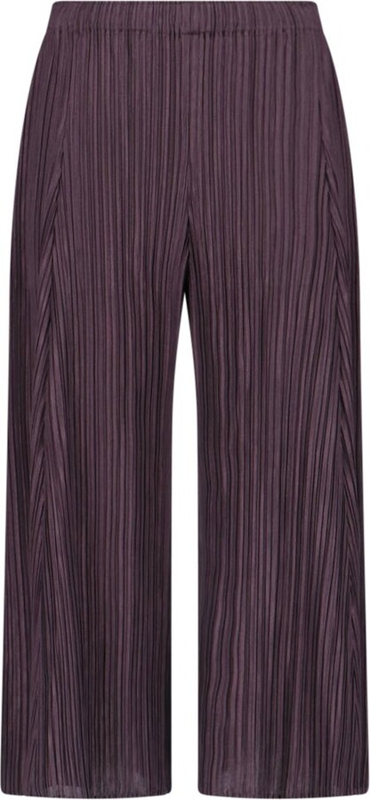  플리츠플리즈 트레이닝/조거 팬츠 PP38JF15389 DARK PURPLE DOM