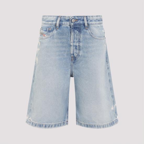 26SS 디젤 숏팬츠 A14051 007DM 01 DENIM - DIESEL