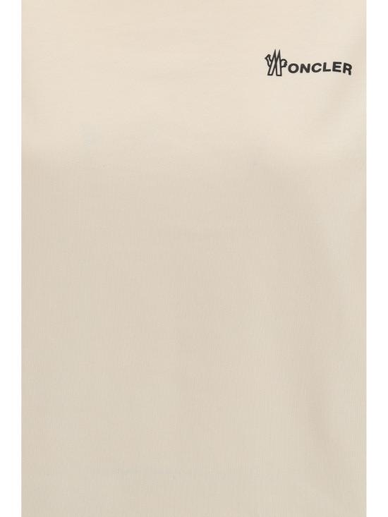 26SS 몽클레어 반팔 티셔츠 L10988C0001089AZ9 034 CREAM - MONCLER