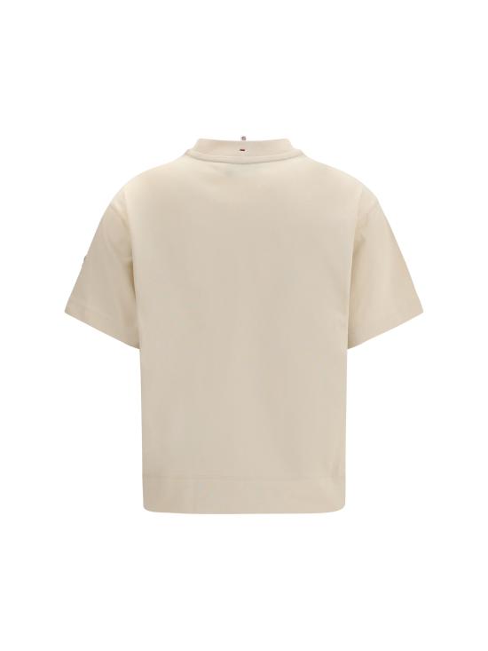 26SS 몽클레어 반팔 티셔츠 L10988C0001089AZ9 034 CREAM - MONCLER