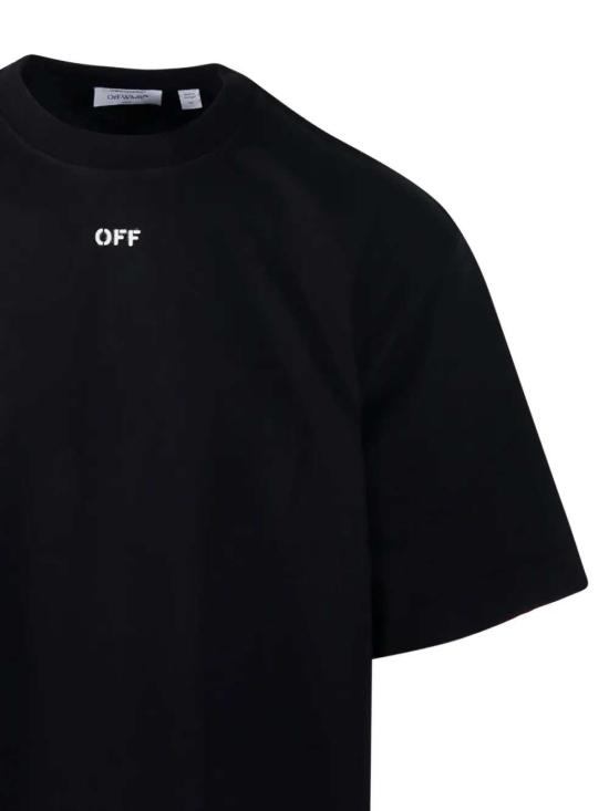 26SS 오프화이트 반팔 티셔츠 OMAA120S26JER00Y0001 BLACK - OFF WHITE