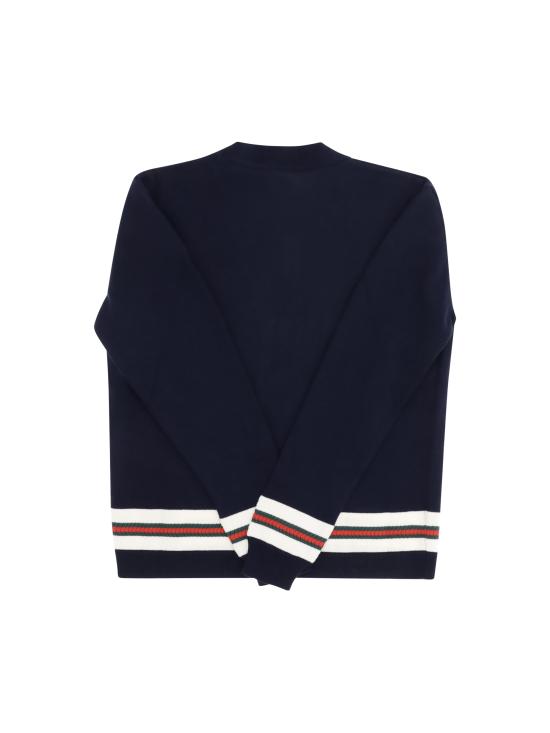 26SS [키즈] 구찌 트레이닝 상의 856443XKFDC 4044 BLUE - GUCCI