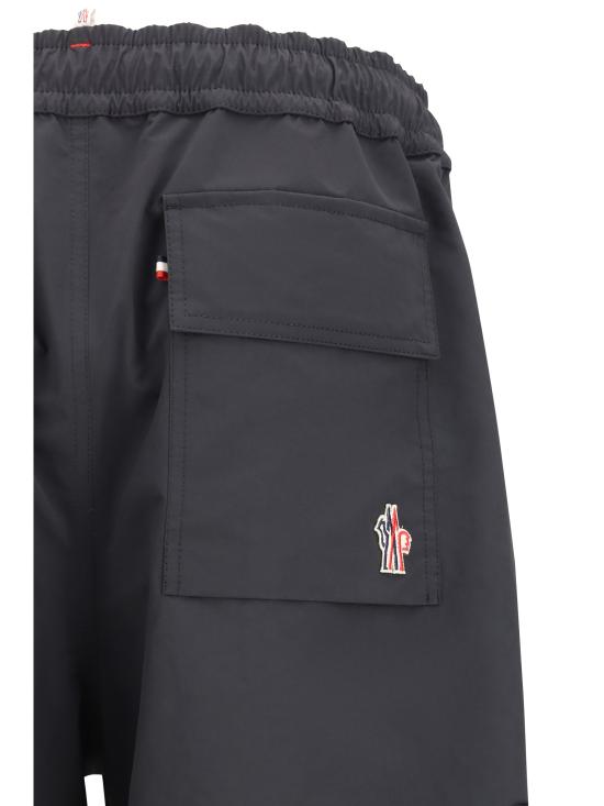 26SS 몽클레어 숏팬츠 L10972B00003597SL 999 BLACK - MONCLER