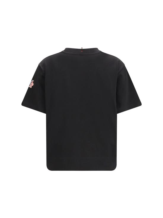 26SS 몽클레어 반팔 티셔츠 L10988C0001089AZ9 999 BLACK - MONCLER