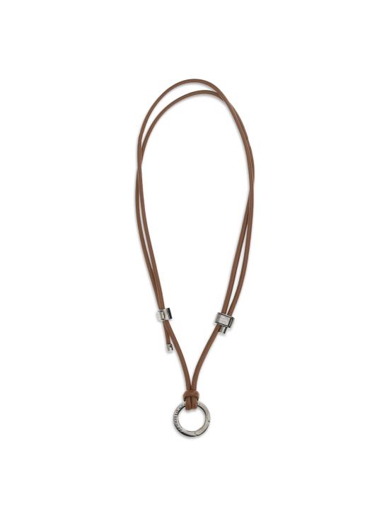 26SS 브루넬로 쿠치넬리 목걸이/팬던트 MACP9G002 CMH13 BROWN - BRUNELLO CUCINELLI