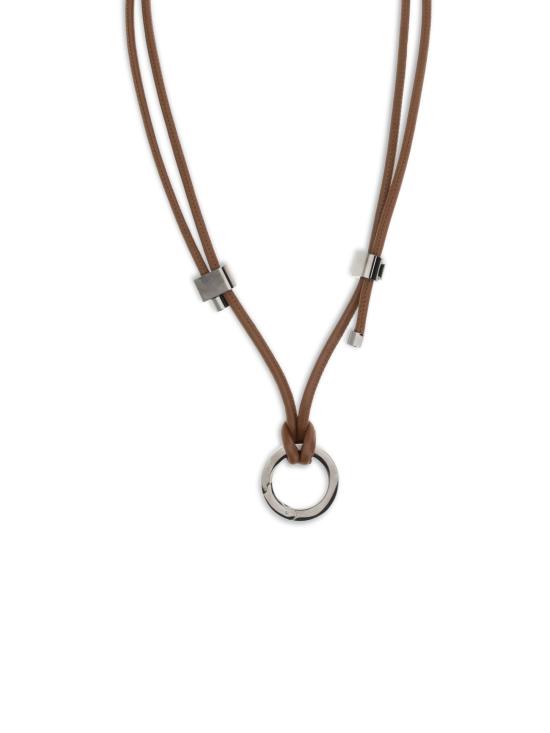 26SS 브루넬로 쿠치넬리 목걸이/팬던트 MACP9G002 CMH13 BROWN - BRUNELLO CUCINELLI