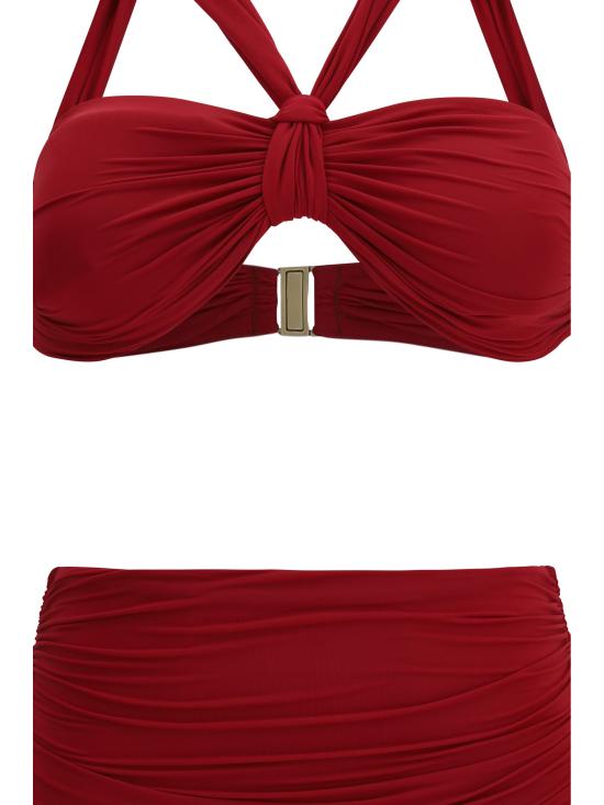 26SS 짐머만 비키니 수영복 5908WRS263 RUB BORDEAUX - ZIMMERMANN