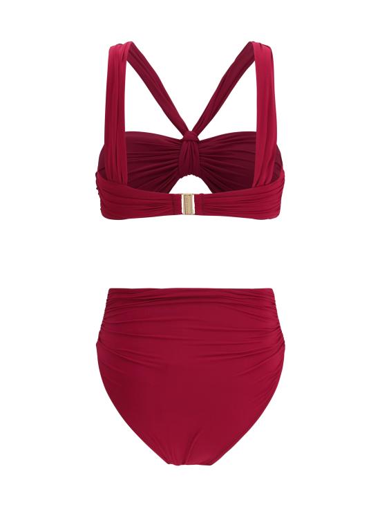 26SS 짐머만 비키니 수영복 5908WRS263 RUB BORDEAUX - ZIMMERMANN