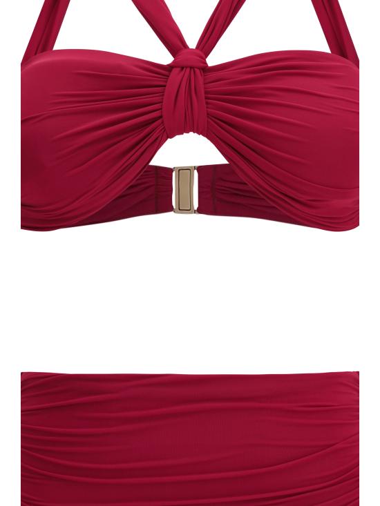 26SS 짐머만 비키니 수영복 5908WRS263 RUB BORDEAUX - ZIMMERMANN