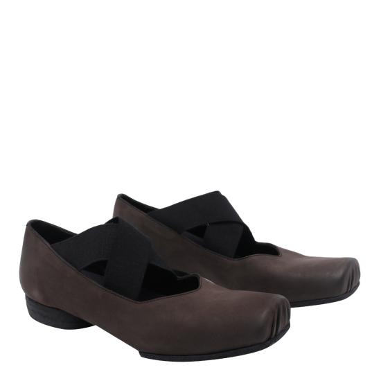 26SS 우마 왕 플랫 슈즈 US9003 UW069 Brown - UMA WANG