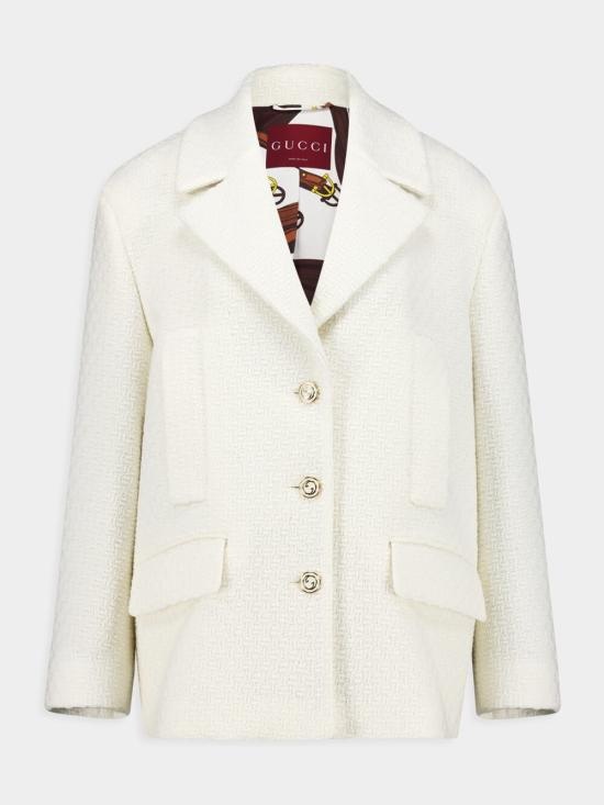  구찌 코트 794530 ZARPY 9791 WHITE DOM