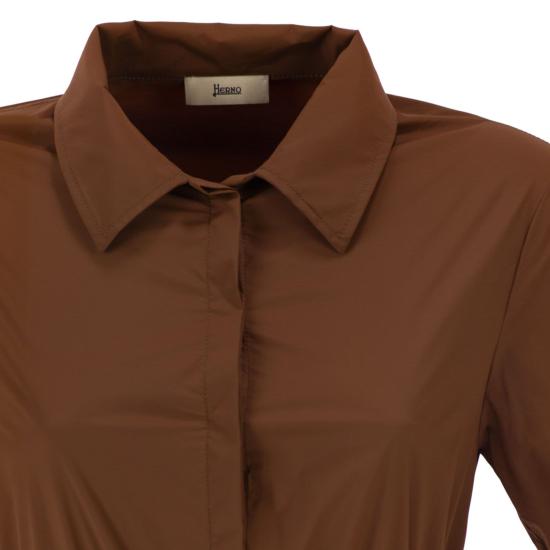 26SS 에르노 미디 원피스 AB000061D BROWN - HERNO