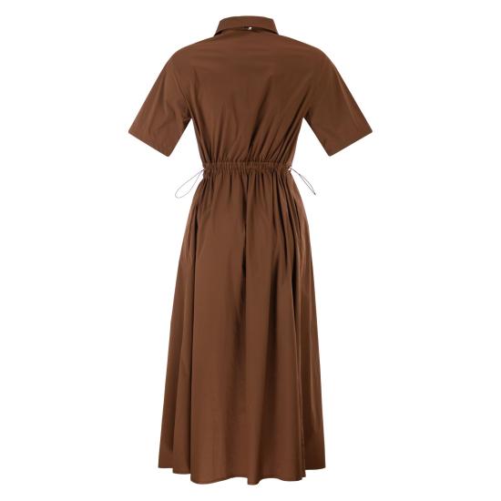 26SS 에르노 미디 원피스 AB000061D BROWN - HERNO