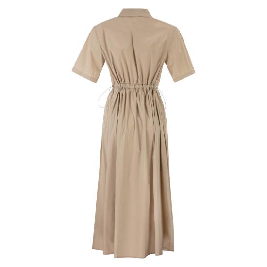 26SS 에르노 미디 원피스 AB000061D BEIGE - HERNO