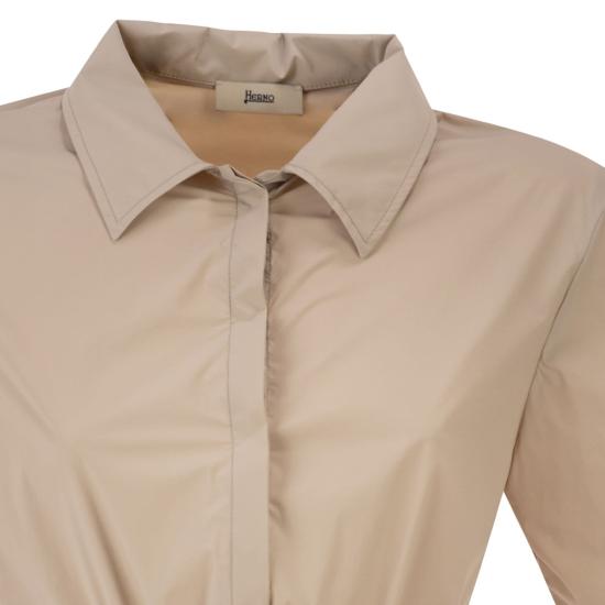 26SS 에르노 미디 원피스 AB000061D BEIGE - HERNO