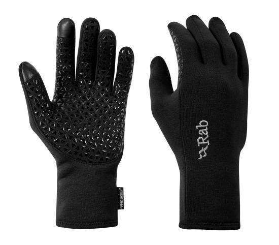  랩 장갑 QAH 53 BL BLACK BL DOM