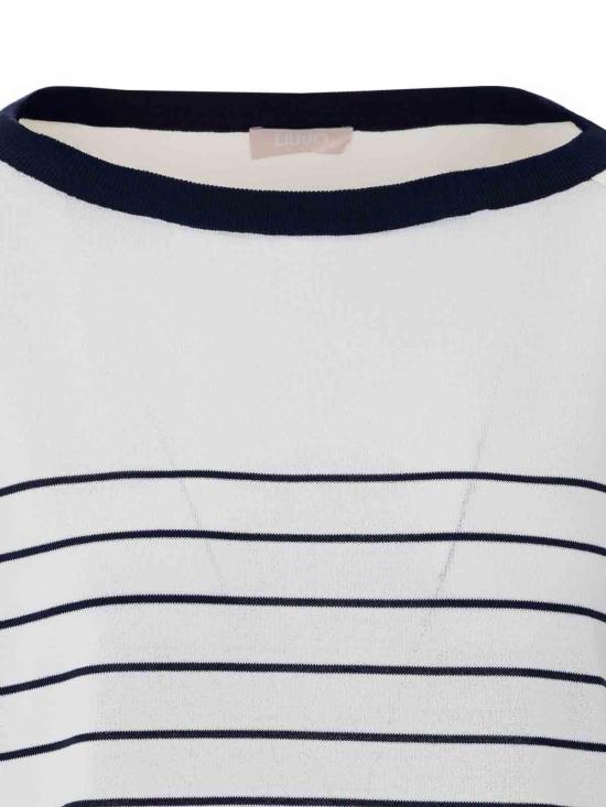 26SS 리우조 긴팔 티셔츠 TA6213MS55NC3882 White - LIU JO