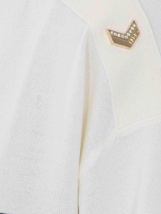 26SS 리우조 긴팔 티셔츠 TA6213MS55NC3882 White - LIU JO