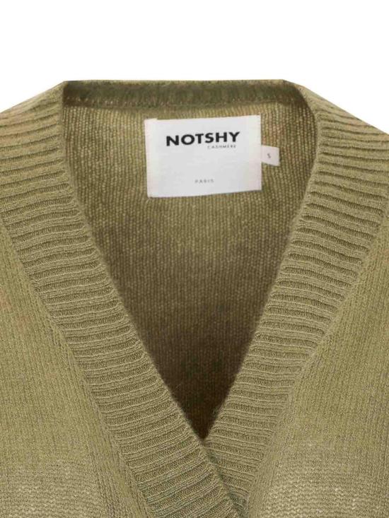 26SS 낫샤이 가디건 NF2A000WSC011 Green - NOT SHY