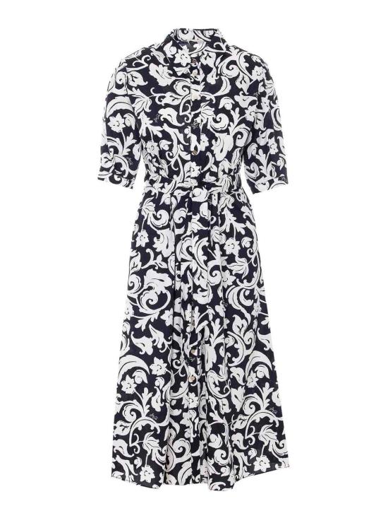 26SS 리우조 롱 원피스 WA6349T4853P9421 Blue