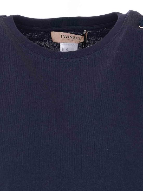 26SS 트윈셋 반팔 티셔츠 261TP211113172 Blue - TWINSET