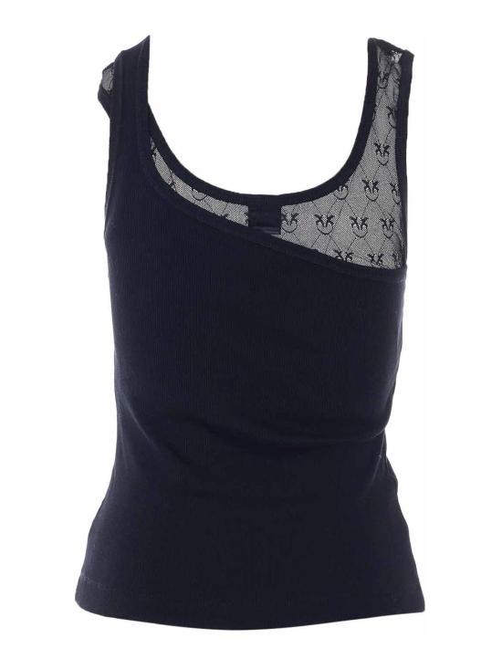 26SS 핑코 민소매 티셔츠 106461A362Z99 Black - PINKO