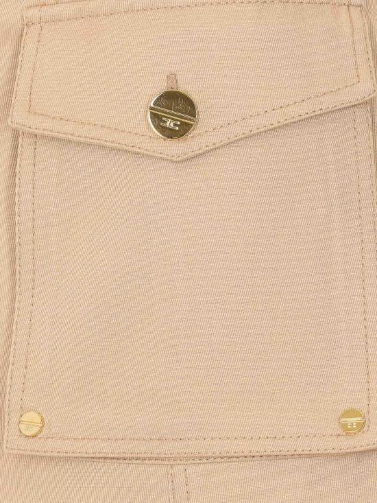 26SS 엘리자베타프랜치 미디 스커트 GO16961E2470 Beige - ELISABETTA FRANCHI