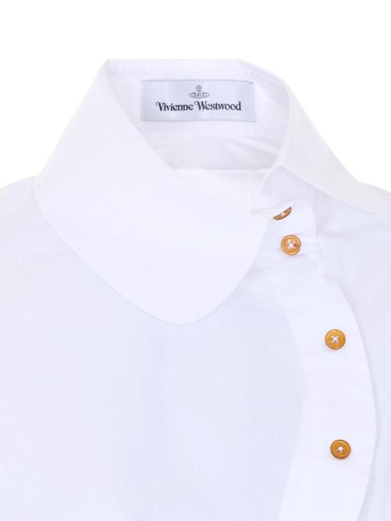 26SS 비비안웨스트우드 셔츠 1501006FW009QA401 White - VIVIENNE WESTWOOD