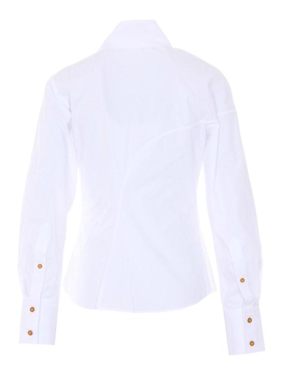 26SS 비비안웨스트우드 셔츠 1501006FW009QA401 White - VIVIENNE WESTWOOD