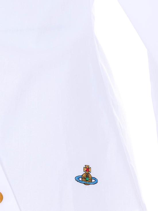 26SS 비비안웨스트우드 셔츠 1501006FW009QA401 White - VIVIENNE WESTWOOD
