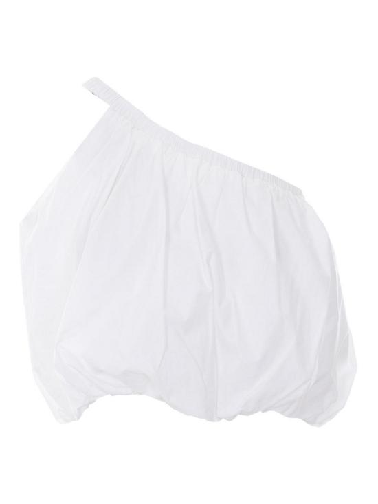 26SS 엘레 민소매 티셔츠 0011BIANCO White