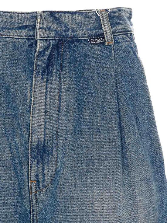 26SS MM6 메종마르지엘라 스트레이트 팬츠 S52LA0269M30055961 Blue - MM6 MAISON MARGIELA