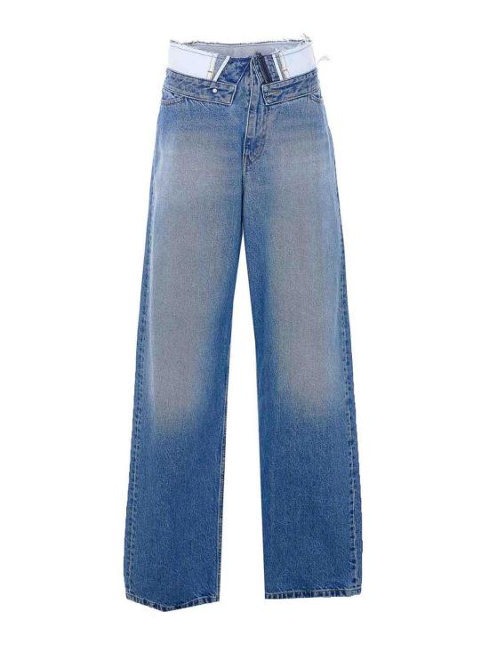 26SS MM6 메종마르지엘라 스트레이트 팬츠 S52LA0271M30058965 Blue