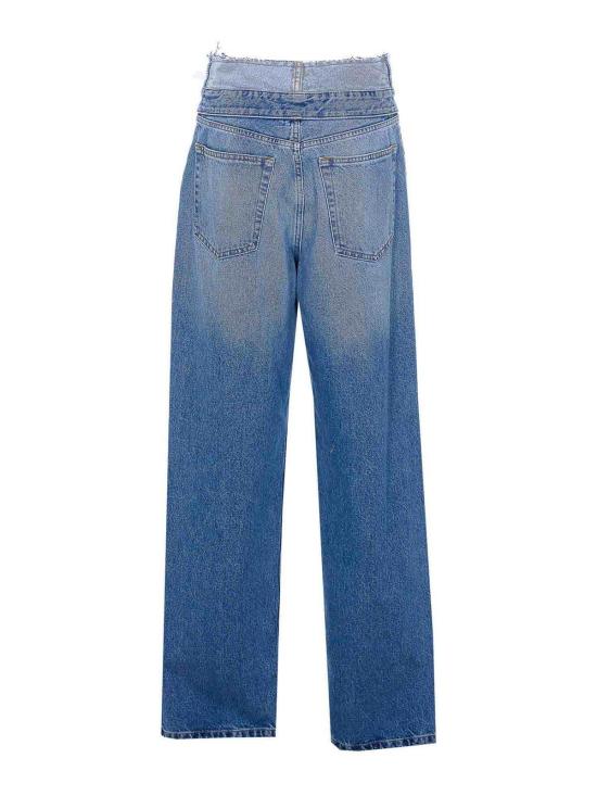 26SS MM6 메종마르지엘라 스트레이트 팬츠 S52LA0271M30058965 Blue - MM6 MAISON MARGIELA