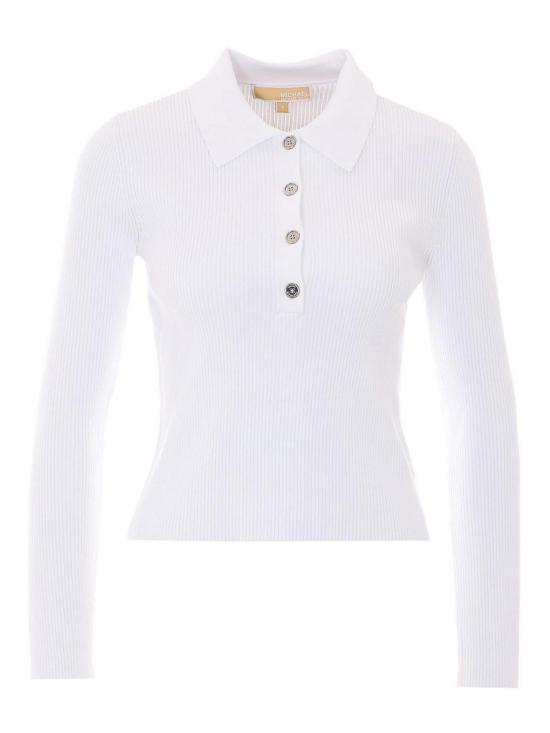 26SS 마이클 코어스 민소매 티셔츠 MR661ER5ZV100 White