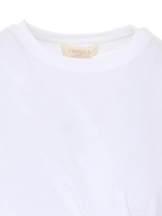 26SS 트윈셋 반팔 티셔츠 261TE210000381 White - TWINSET