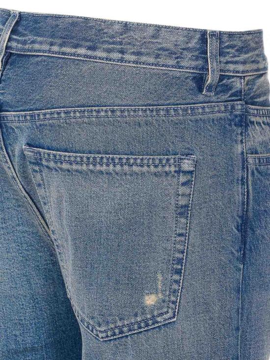 26SS 앤 드뮐미스터 스트레이트 팬츠 11713FA720054 Blue - ANN DEMEULEMEESTER