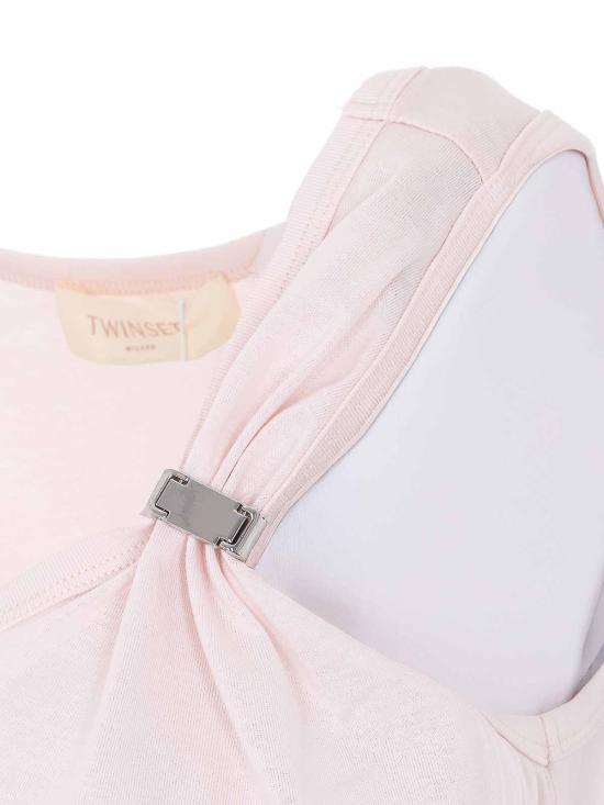 26SS 트윈셋 민소매 티셔츠 261TE210100570 Nude Neutrals - TWINSET