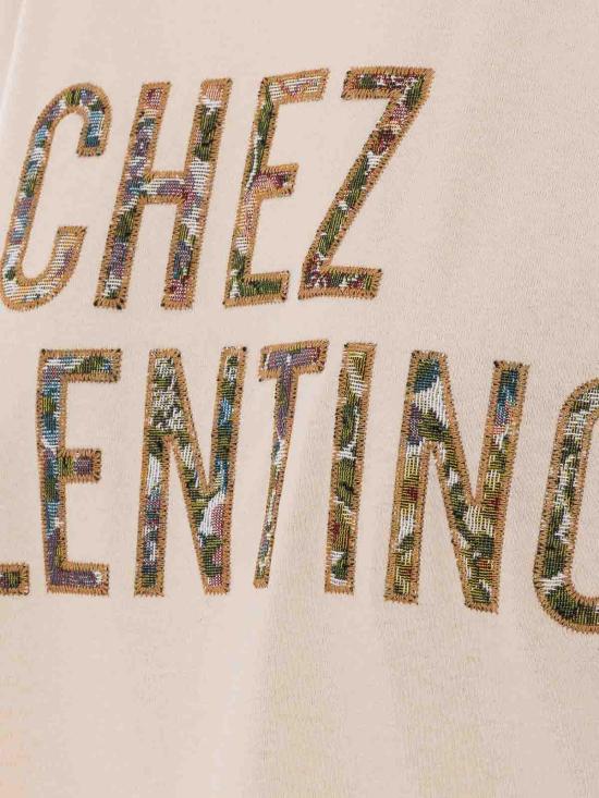 26SS 발렌티노 가라바니 반팔 티셔츠 MG26AA5JET5 Beige - VALENTINO GARAVANI