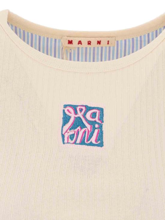 26SS 마르니 민소매 티셔츠 THJE0380S0UTC60000W08 White - MARNI