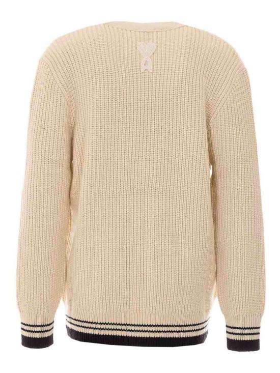 26SS 아미 가디건 UKC383KN0161136 White - AMI