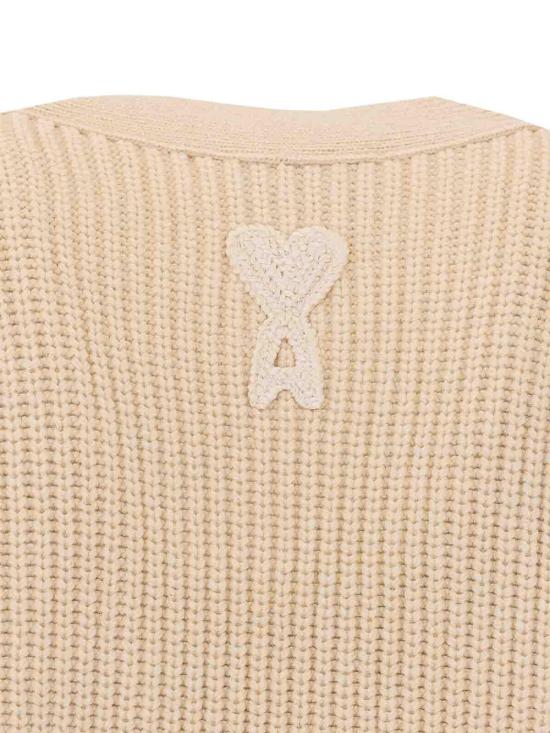 26SS 아미 가디건 UKC383KN0161136 White - AMI