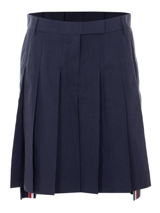 26SS 톰브라운 코튼 수트 플리츠 스커트 FGCA40UF1063415 Blue