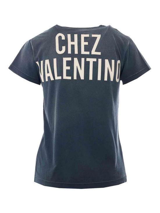 26SS 발렌티노 가라바니 반팔 티셔츠 MG24Y9GLTB1 Black - VALENTINO GARAVANI