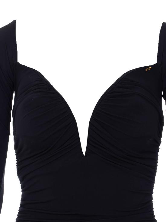 26SS 엘리자베타프랜치 롱 원피스 ABR1061E2110 Black - ELISABETTA FRANCHI