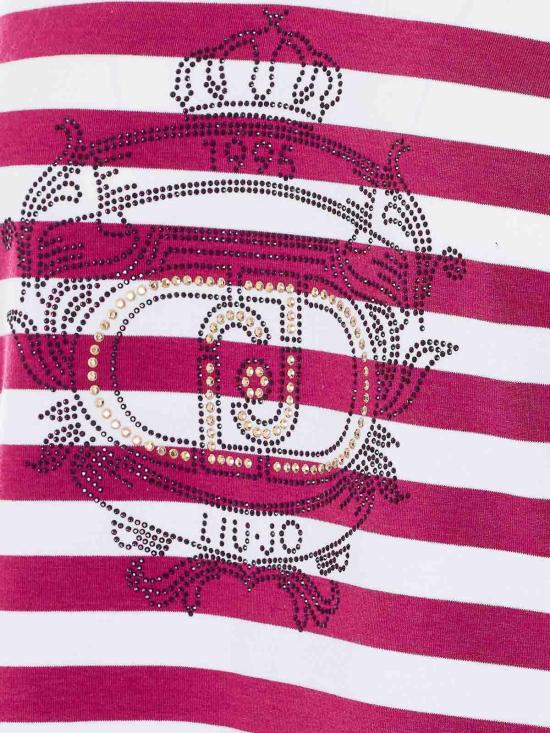 26SS 리우조 반팔 티셔츠 TA6206JS005C3882 Red - LIU JO